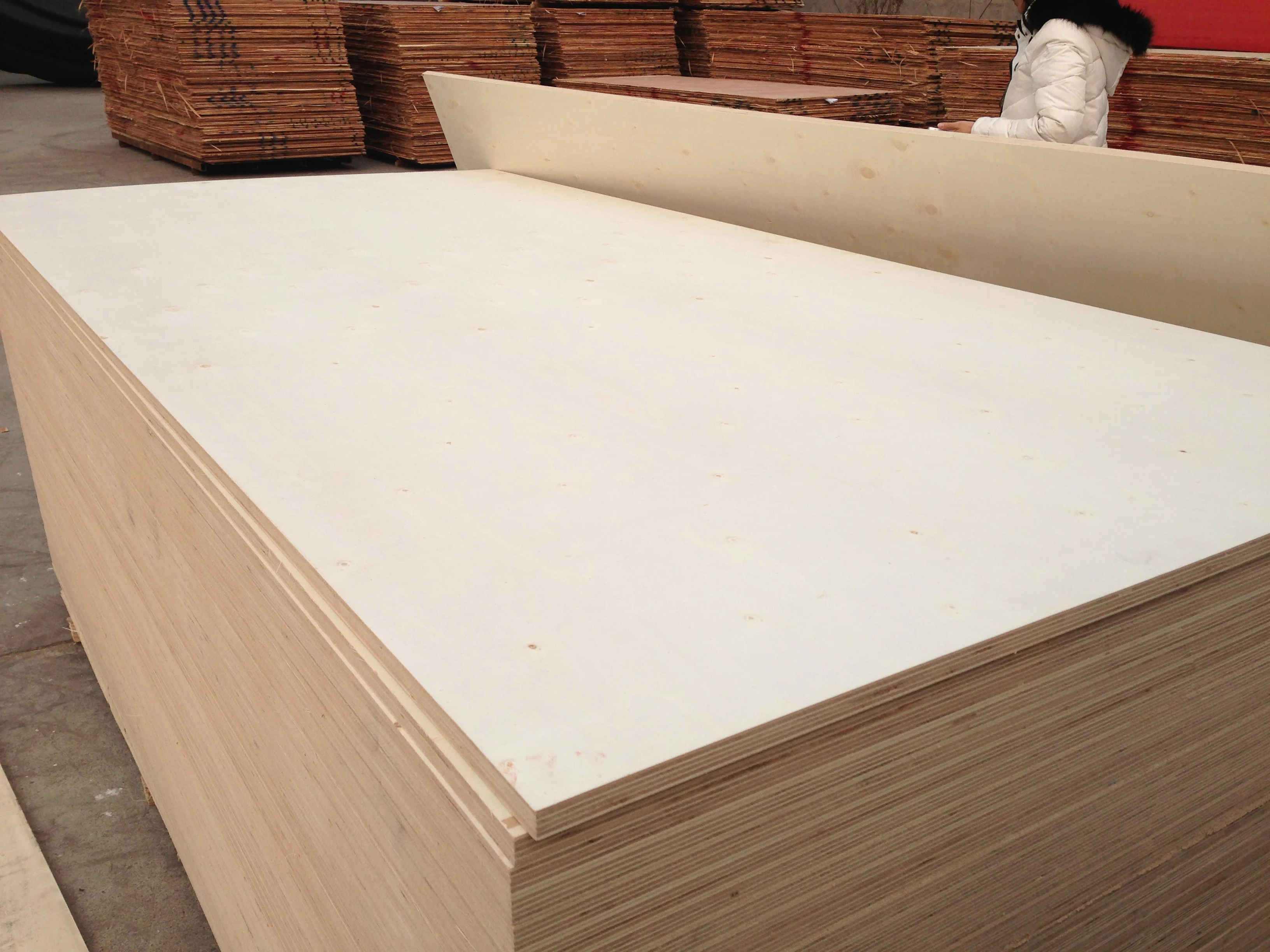 Chinese plywood factory SII certificate 16MM HPL/twin plywood board for furniture
