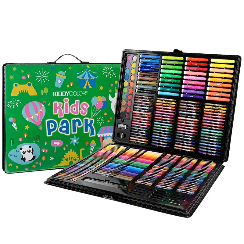 Portable Art Box 268piece Deluxe Artist Painting Art Set Buy Deluxe