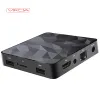 VIRCIA Android TV Box 7.1 Amlogic Q96 Mini 2G 16G 4K 30tps WiFi 2.4GHz smart tv box and TV remote control