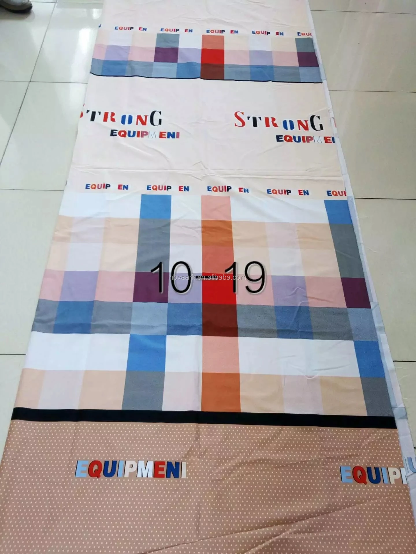 Philippine Market Custom Colors 60130 Gsm Woven 100 Polyester Fabric Fashion Dyed Bedsheet