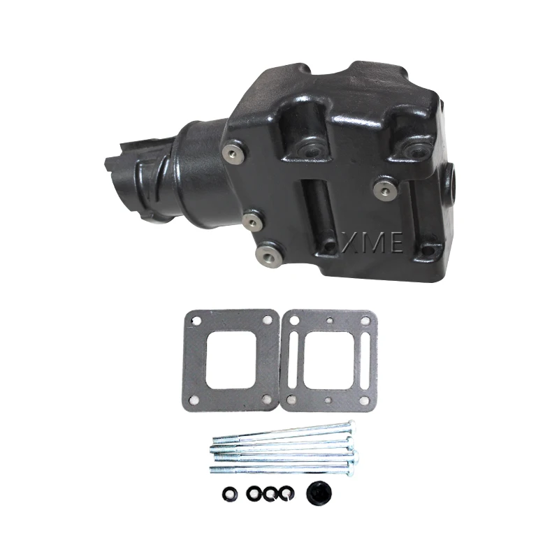 Sierra V8 Mercruiser Exhaust Manifold Kit Chevy 7.4l & 8.2l W/ 4