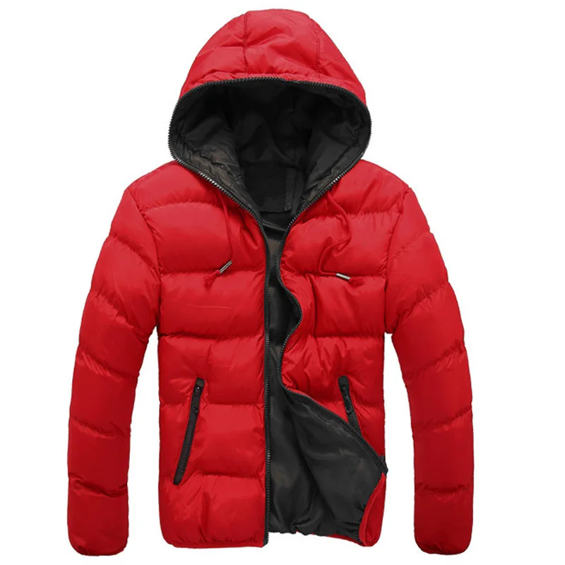 2023 Men's Hooded Cotton Jacket For Autumn And Winter Winter Bomber Men ...