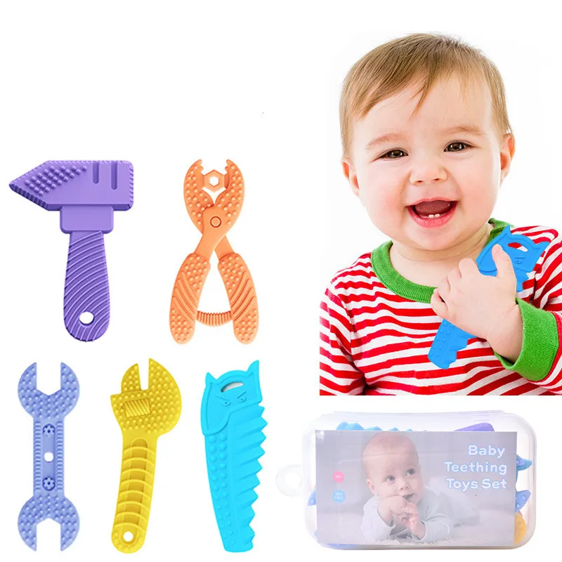 Bpa Free Baby Teething Toys,Teething Toys Set For Babies 06 Months & 6