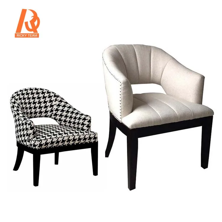 New Design Low Back Coffee Chair Home Goods Sofa Chair Upholstered