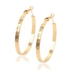 91905- Xuping Jewelry Fashion 18K Gold Plated Big Round Hoop Earrings