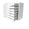 Aluminium cabinet powder coated white toolbox 7 drawer office file cabinet
