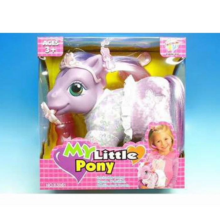 poney plastique jouet