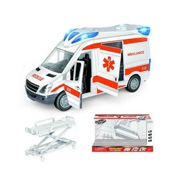 toy ambulance with stretcher