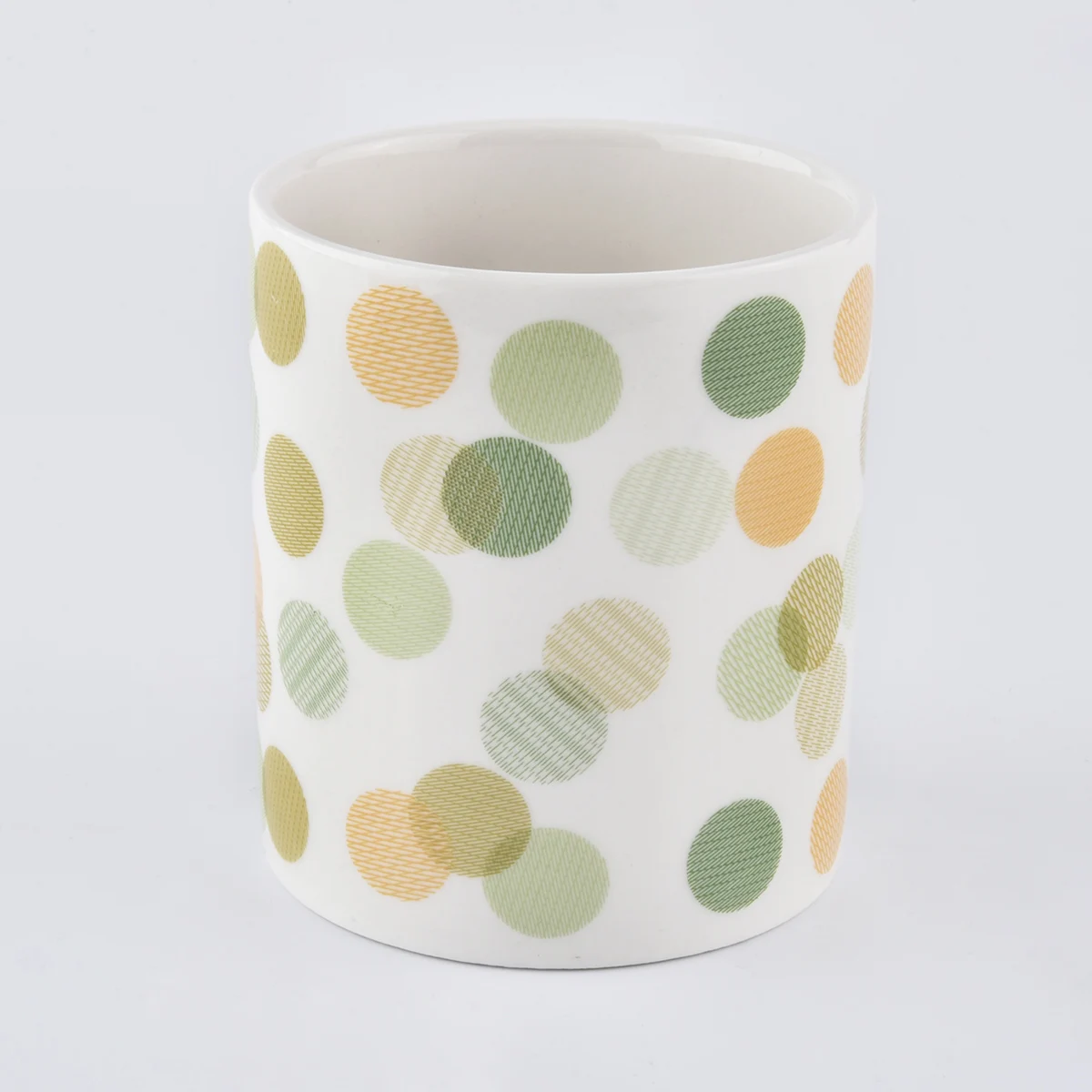 ceramic candle container for Mothers' Day