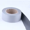 polyester reflector warning tape for garment,high visibility grey polyester reflective tape