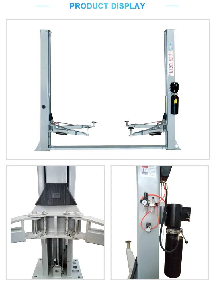 Hot sale 4t 2 Post Car lift for sale  ,car lifter hydraulic,car repair equipment,