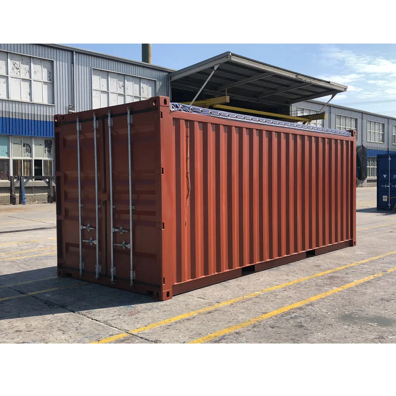 20 Foot Open Top Shipping Container Iso Standard Shipping Container