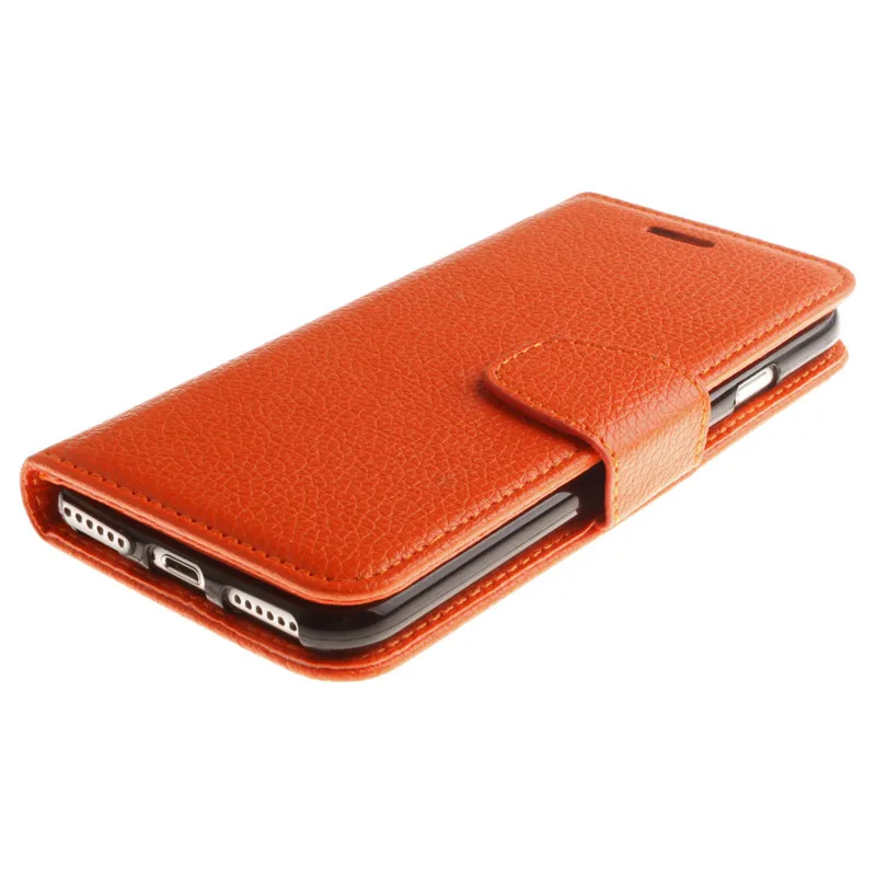Premium Leather Flip Smart Cover Case For Iphone X Xs Custom Logo