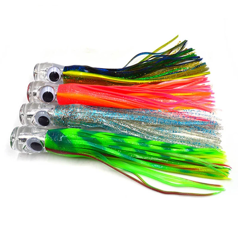 Skirted Ready For Use Resin Head Big Game Trolling Lure Buy Trolling