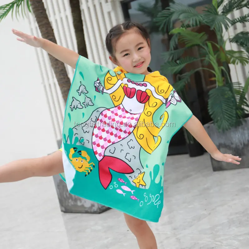 23 Styles Mermaid Bathrobe Kids Robes Cartoon Animal Shark Nightgown