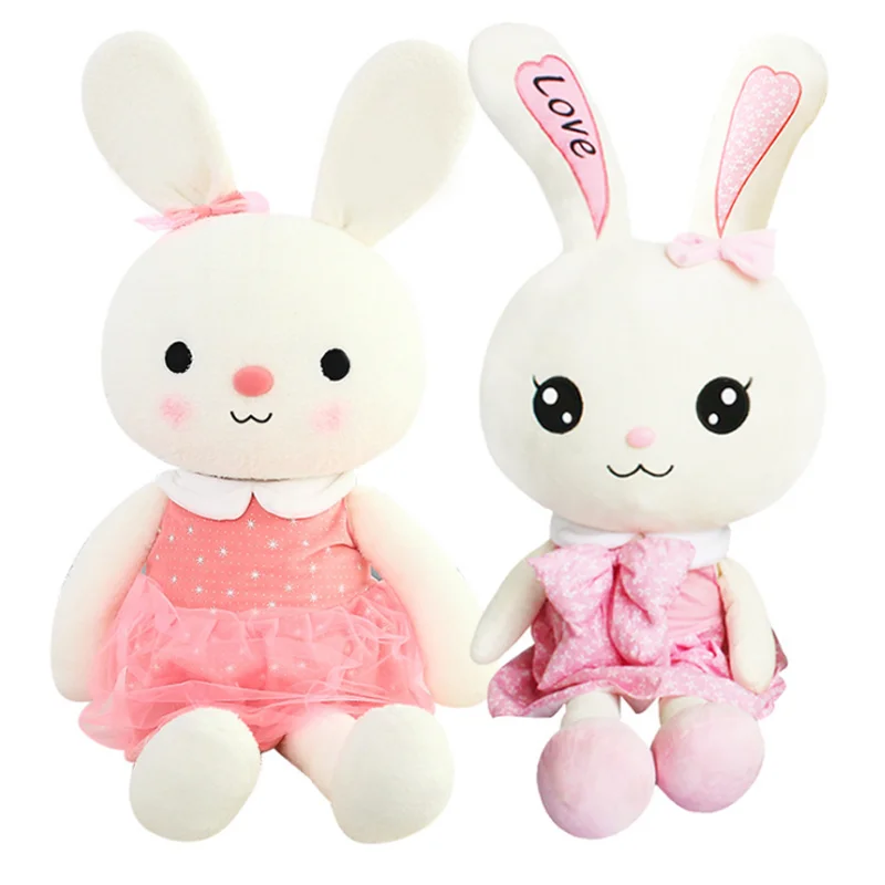 
2019 New Creative Bunny Plush Toys Festival Promotional Gifts Rabbit Soft Toys for Kids 