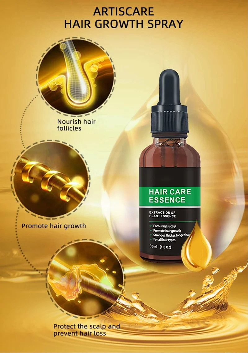 Private Label Hair Oil Serum Reduces Dandruff Moisturizing Hair Growth ...