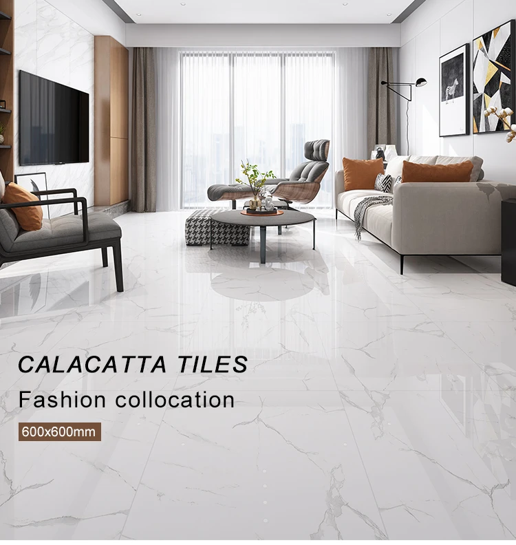 Calacatta White Marble 600x600 Wall Ceramic Tile Carrara Porcelanato Polido Floor Tiles Buy Porcelanato Polido 600x600 Calacatta White Marble Tiles Carrara Ceramic Floor Tiles Product On Alibaba Com