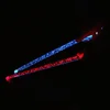 1 pair 5A Acrylic Drum Stick Noctilucent Glow in The Dark Stage Performance High-quality Durable Portable Luminous Drumsticks