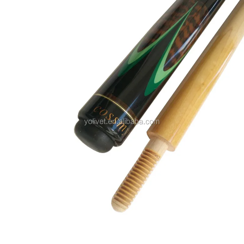 Porfesional Cossmy K7 13mm Carom Cue In Wood Joint Hot Maple 1/2 Center 3 Rushion Pool Billiards