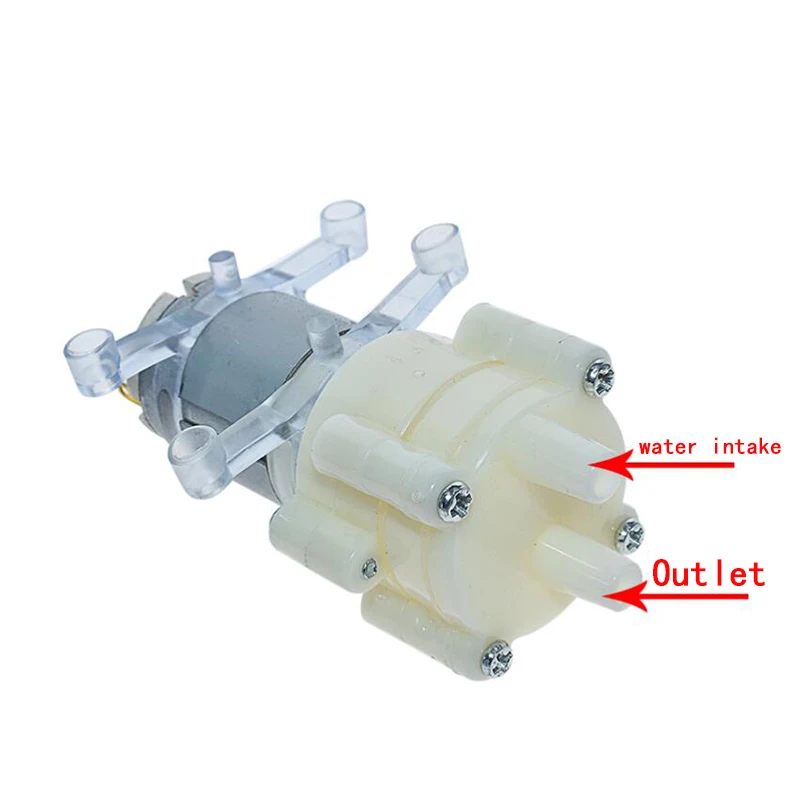 R365 Aquarium Fish Tank Round Water Air Dc Diaphragm Pump Aquarium Air