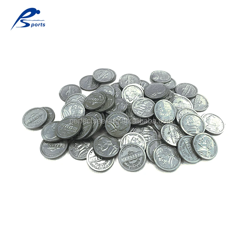 Educational Toy Nickels Set Of 1000pcs Teaching Values Plastic Educational Toy Nickels Set Of 1000pcs