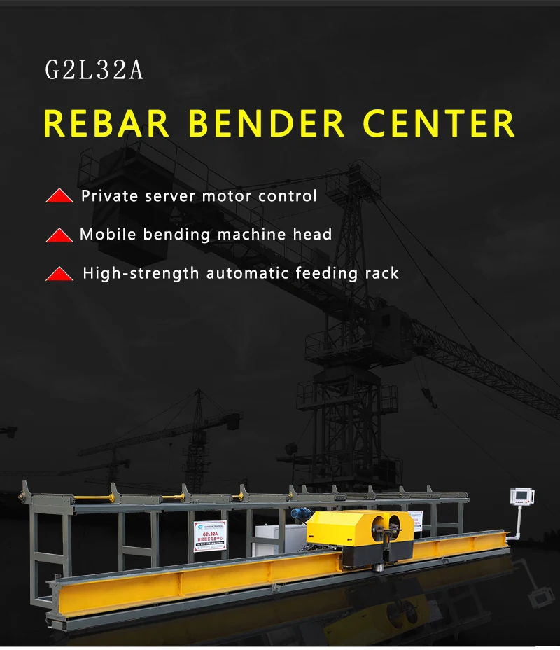 rebar double bender cnc steel bar /rebar bender machine center factory price