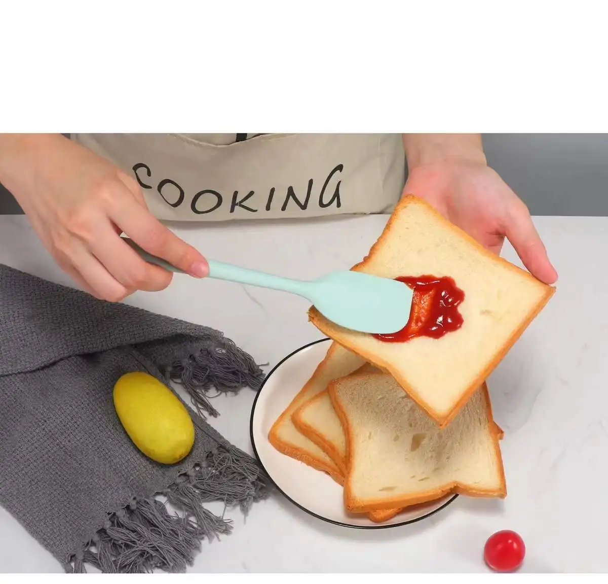 product usse hot selling 5 piece silicone kitchen utensils set best kitchen tools for kitchen baking-4