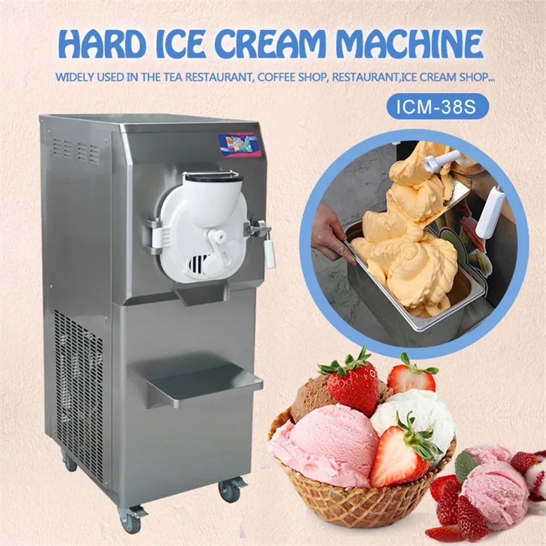 Icm38s Large Production Etl Ce Approval Italian Italy Hard Ice Cream