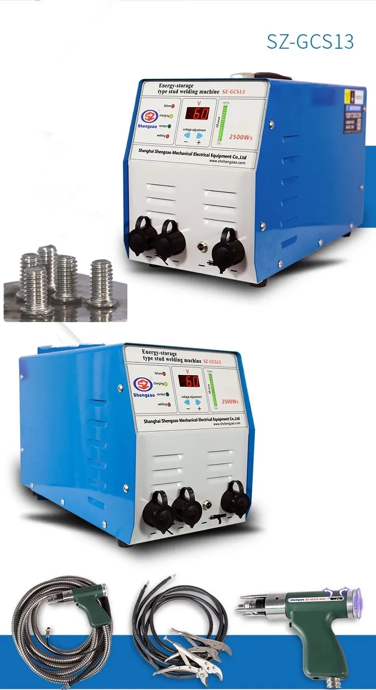 Szgcs13 Energystorage Type Stud Bolt Welding Machine For Welding Nuts