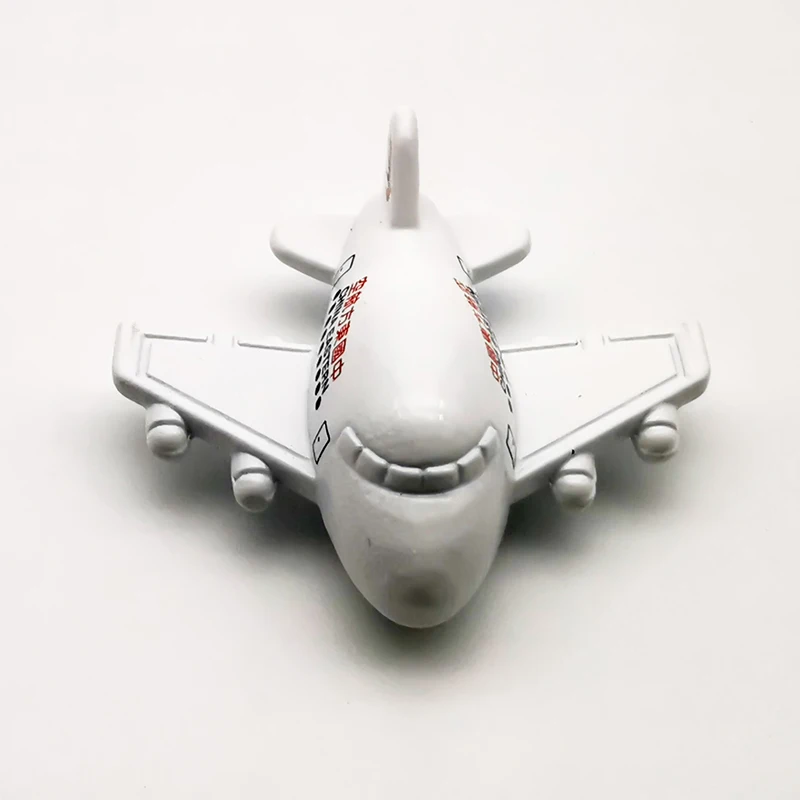 中国工厂供应顶级质量定制空白小型飞机金属冰箱磁铁