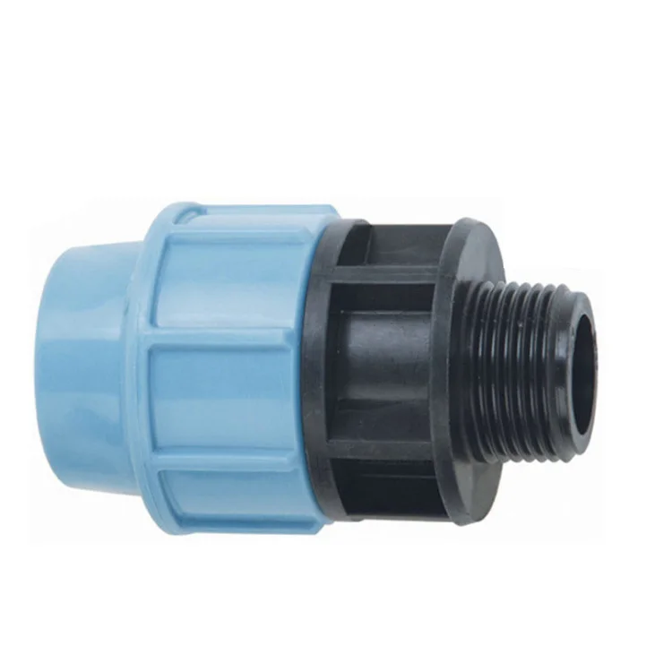 High Quality Compression Fittings Connectors Pe Pipe Fittings Coupling ...