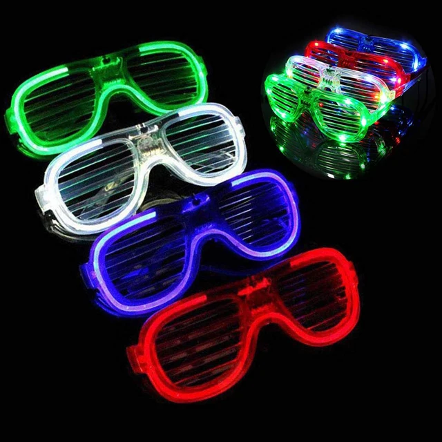 light up sunglasses rave