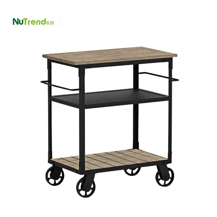 Small Kitchen Carts Islands With Drawer Modern Rolling Wood