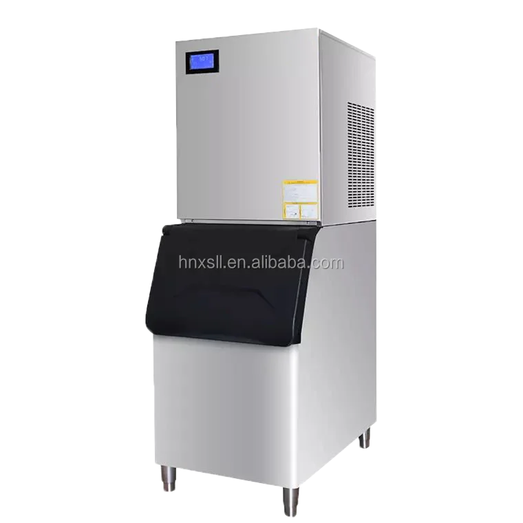 Best price CE approved 450kg 480kg 500kg ice cube maker machine, high quality commercial  ice making machine price