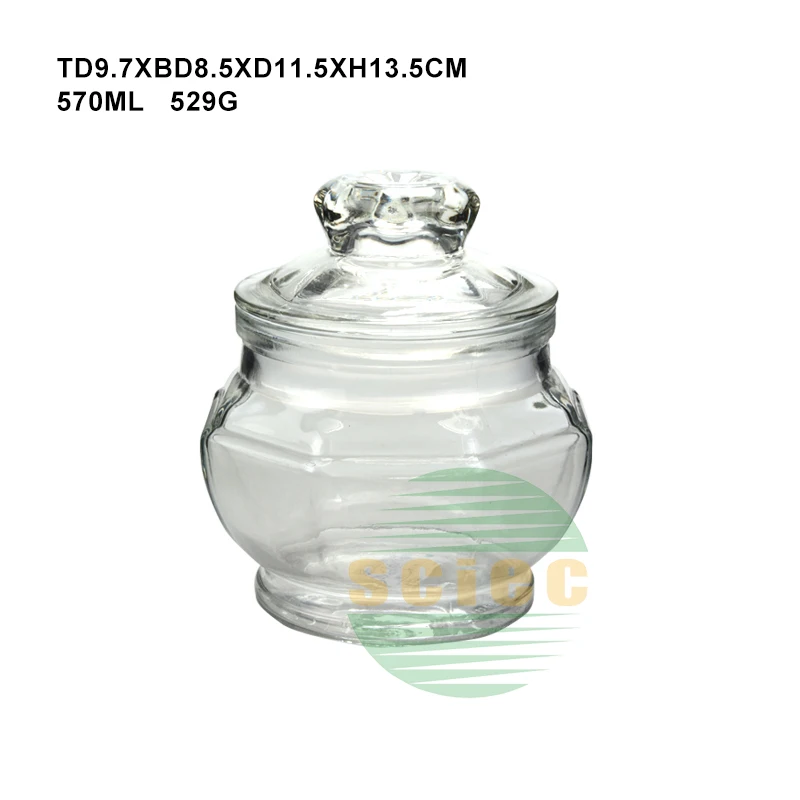 Wholesale Clear Hermetic Glass Mason Storage Cookies Jar Buy Hermetic