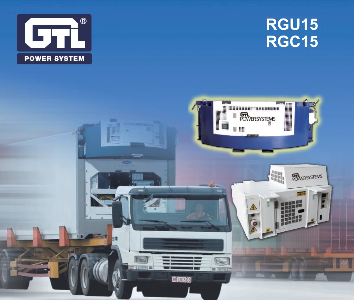 15kw Kubota Träger Unterbau Kühl Generator Aggregate Für Kühl Container