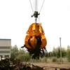 Six petaloid electrical hydraulic grab bucket