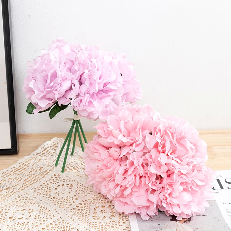 1 Artificial Flower 5 Heads Peony Wedding Home Decoration Flowers