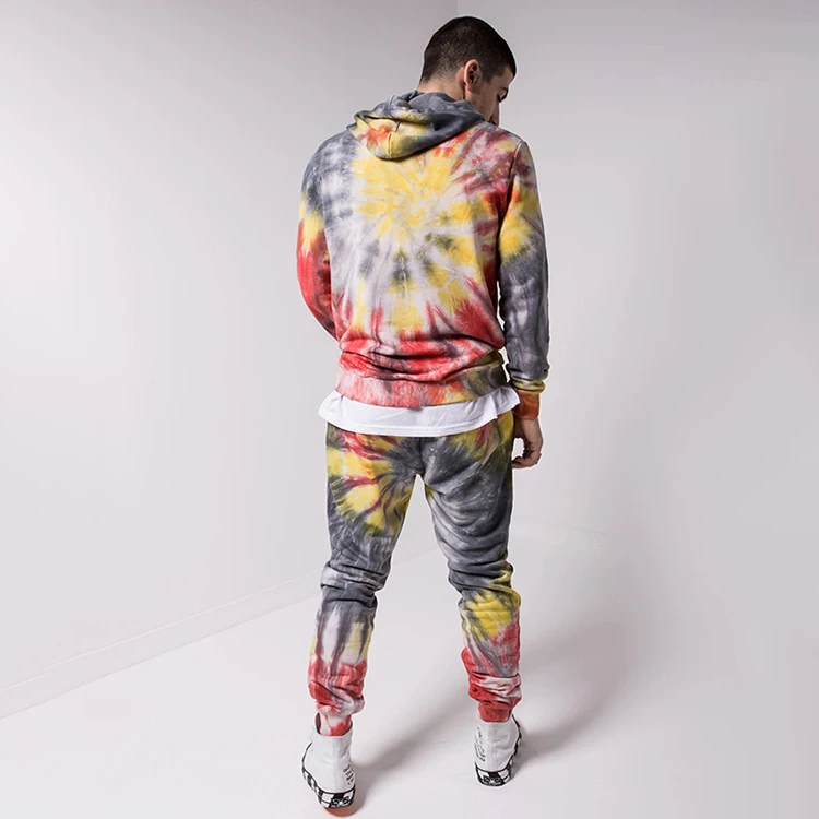 Wholesale Cotton Tie Dye Tracksuits For Men Buy Tie Dye Tracksuits