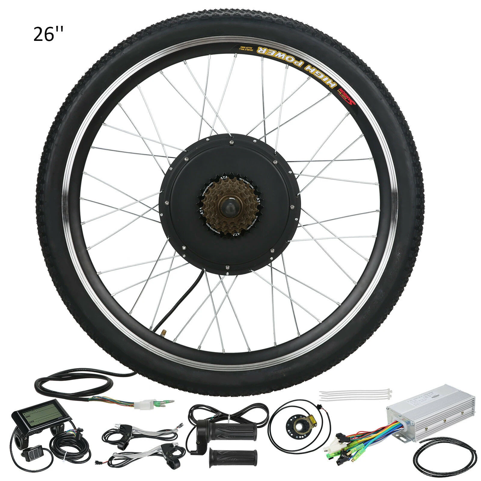 electric bicycle front wheel conversion kit