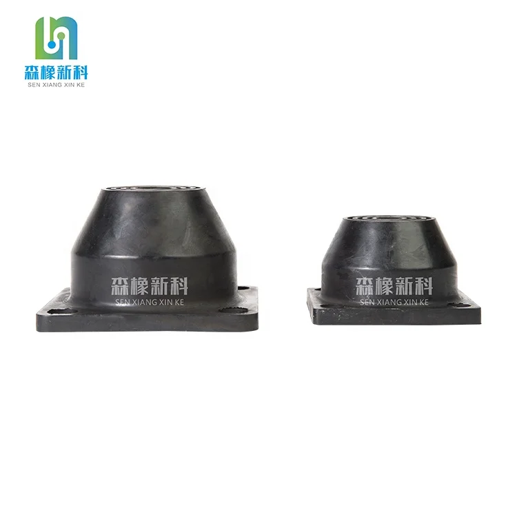 4 Montures Caoutchouc M8 Avec Goujons 25x20 Mm - Isolateurs Vibrations, Pour Fixations