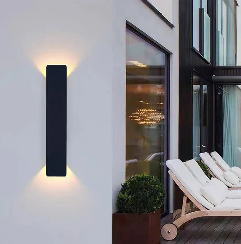 product long strip wall light simple corridor staircase pillar light background wall decoration outdoor wall lamp ip65 water proof-12