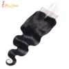 Wholesale 28 inch brazilian hair top closure unprocessed virgin body wave human hair closure