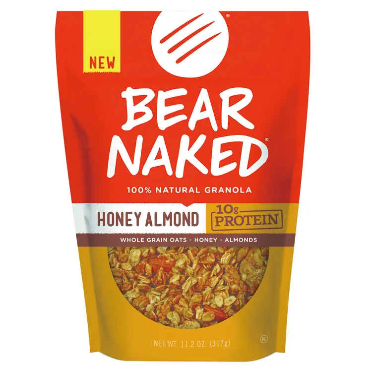 Reclosable Ziplock Plastic Granola Doypack Granola Bar Pouch Bags