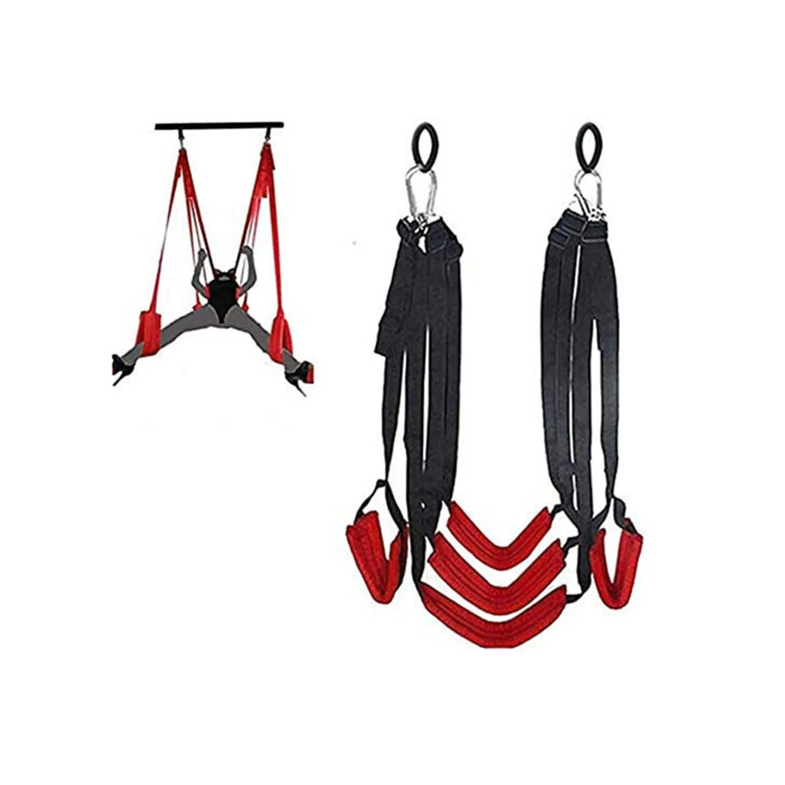 Us Warehouse Adult Swing Bed Sex Sofa Chair Stirrups Soft Straps Love Swing Sling Bdsm Bondage