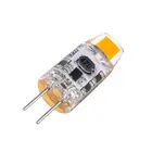 COB 調光可能なシリコン 1 個エピスター 12 〜 24V 1 ワット 2200 18K LED 電球 G4