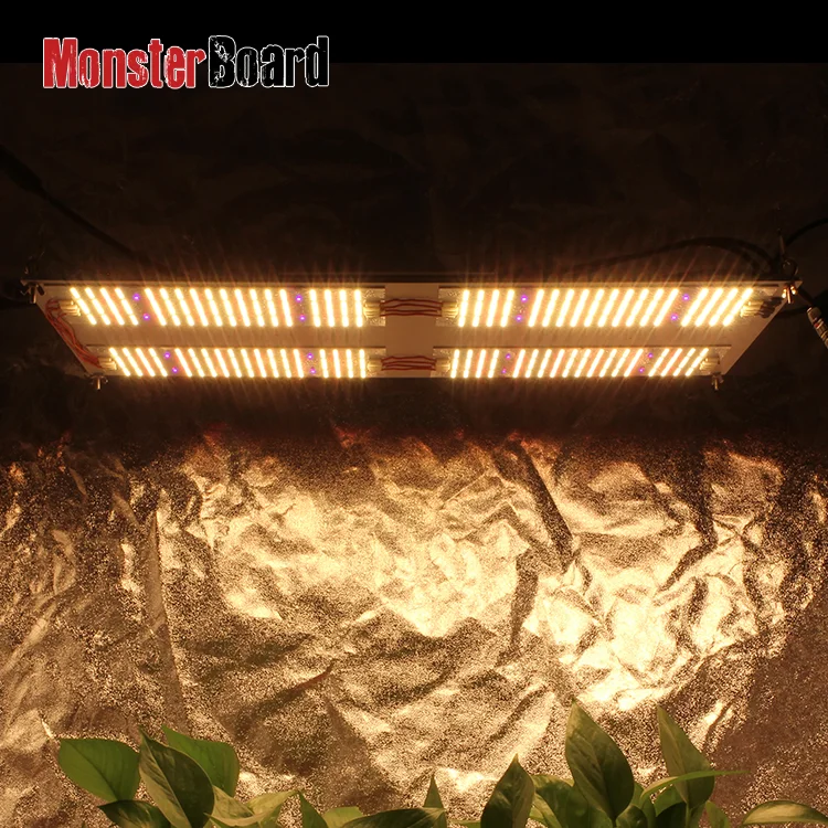 UV IR switches grow light led LM301H cree 660 ir uv monster board v4 480w for hydroponic indoor plants