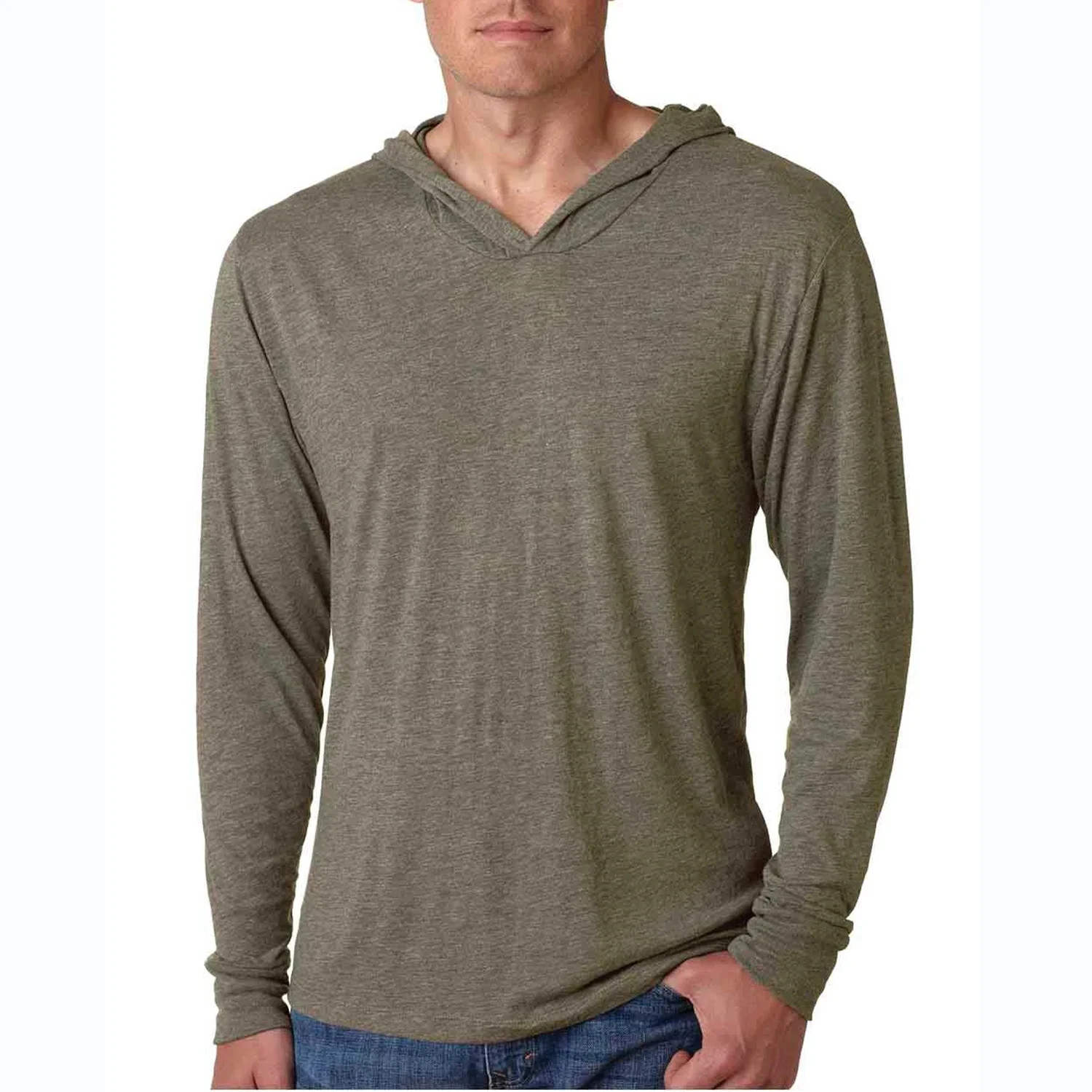 custom long sleeve hooded t shirts