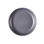 2020 new type colorful ceramic like melamine round plate